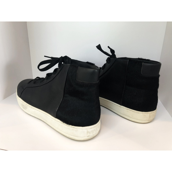 Vince Chukkas in Leather & Calf Hair size 12M